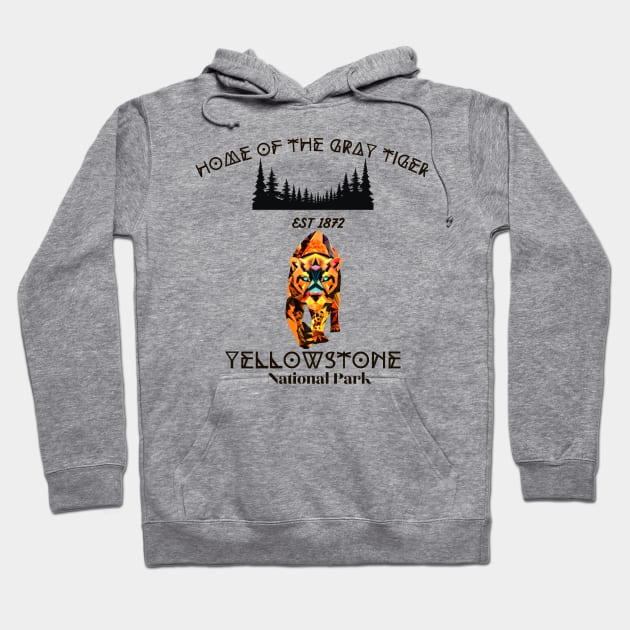 Home Of The Gray Tiger | Yellowstone Hoodie by FashionDoot